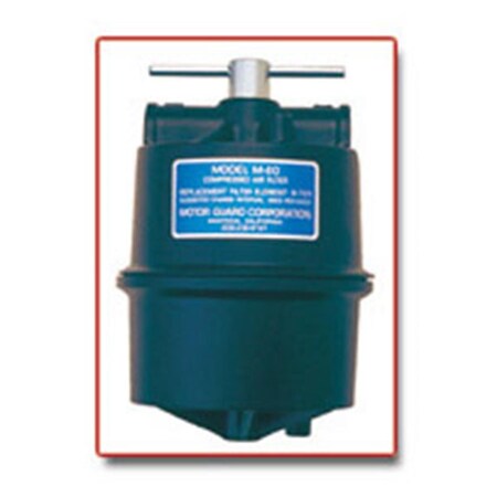 Motor Guard M60 0. 5 in. NPT Sub-Micronic Compressed Air Filter MOT-M60